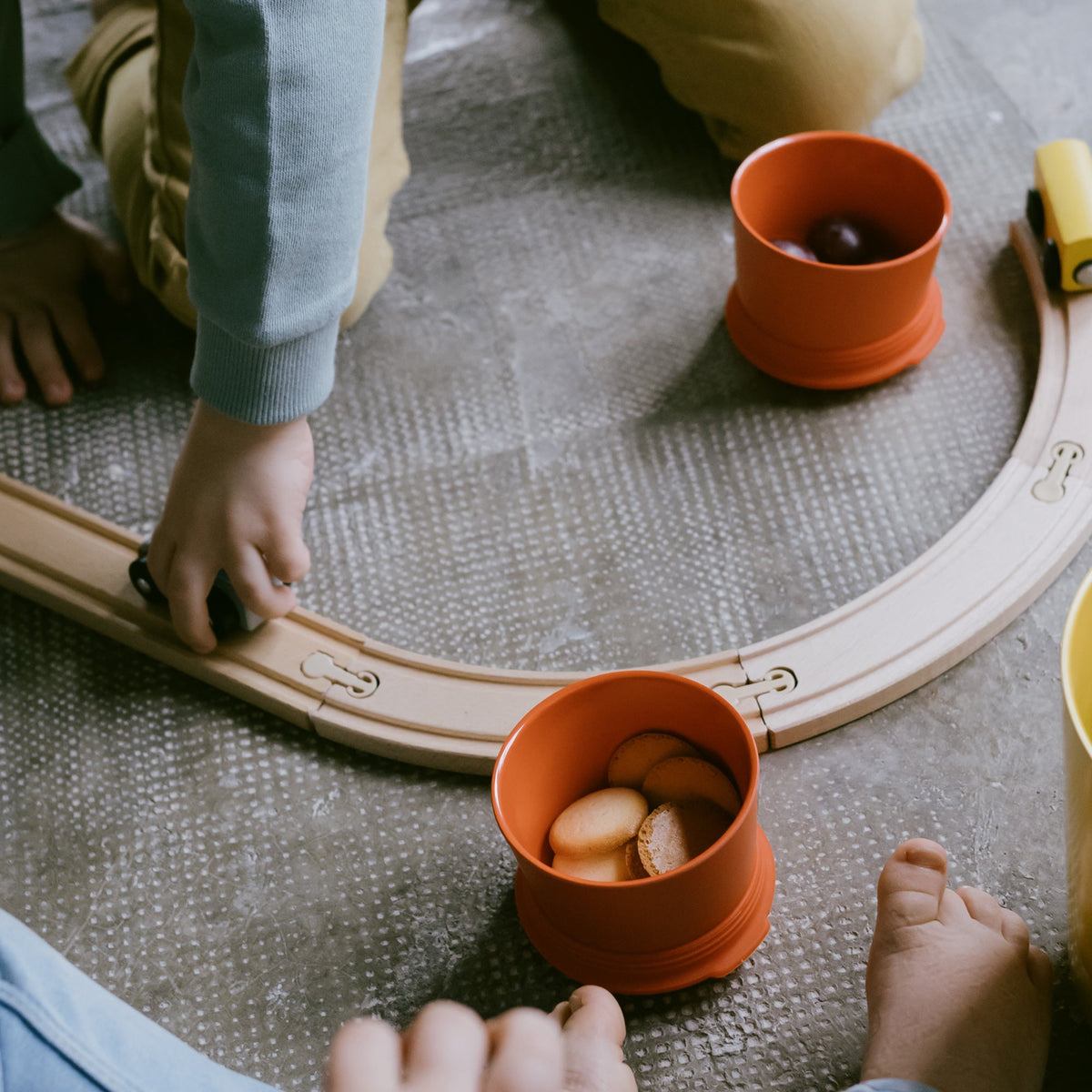 8 oz Store & Go Food Container - Persimmon
